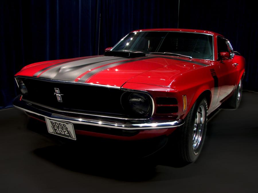 Ford Mustang Boss 302 Red '1970